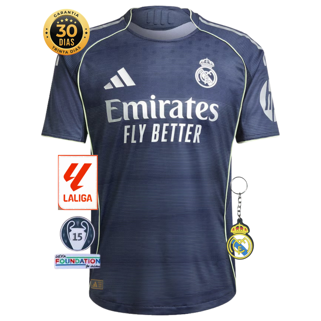 CAMISETA REAL MADRID II 25/26 HOMBRE - LANZAMIENTO - (VERSIÓN JUGADOR)