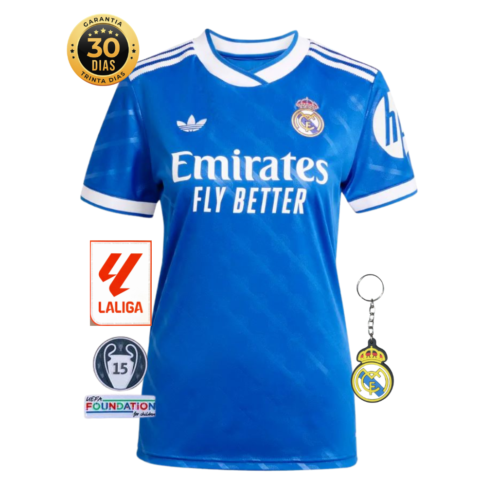 CAMISETA REAL MADRID III 25/26 MUJER - LANZAMIENTO