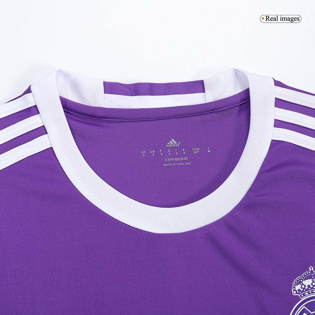 Camiseta Retro Real Madrid Manga Larga Away 2016/17 + 🎁 5 Regalos