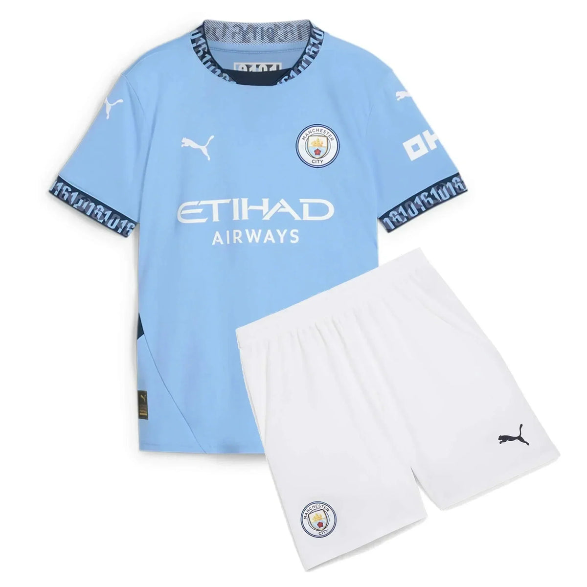 Conjunto Infantil Manchester City Home 24/25