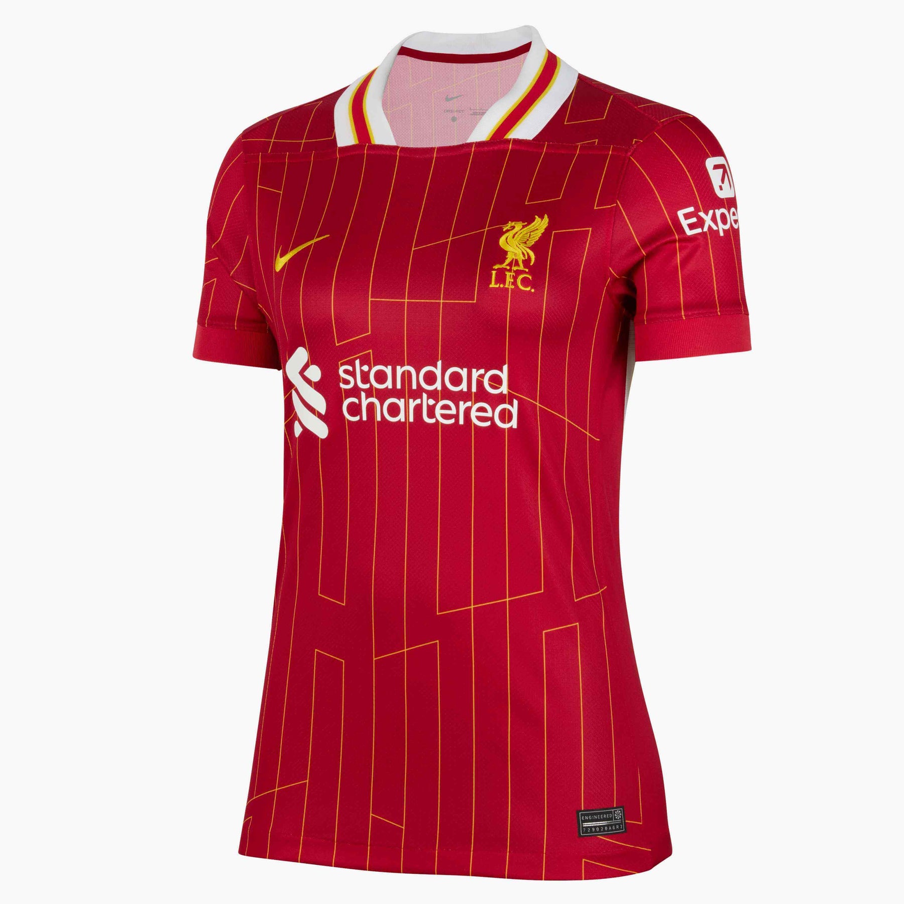 Liverpool Woman Jersey 2024/2025 - CHAMPIONS 24/25 & Gold Trophy