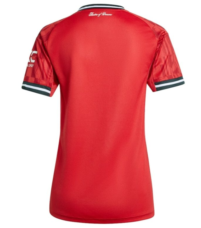Manchester United Home Jersey 2025/26 - Women