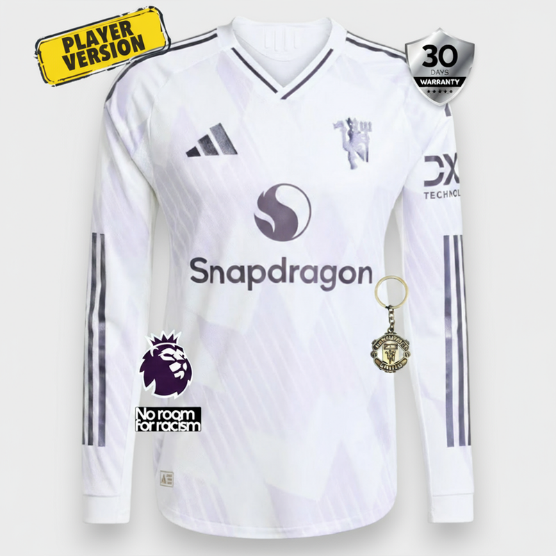 Manchester United Player Away Jersey 2025/26 - Long Sleeve