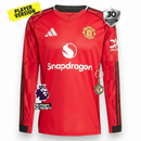 Manchester United Player Home Jersey 2025/26 - Long Sleeve
