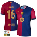 #16 FERMÍN Camiseta Hombre Primera Equipación 24/25 FC Barcelona