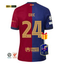 #24 ERIC Camiseta Hombre Primera Equipación 24/25 FC Barcelona