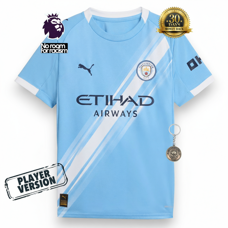 Manchester City Player Jersey Home 2025/26