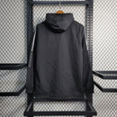 Cortaviento Real Madrid Negro y Blanco 23/24