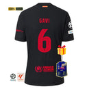 #6 GAVI  Camiseta Hombre Segunda Equipación 24/25 FC Barcelona