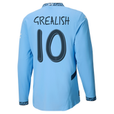 #10 Grealish Manchester City Home Jersey 2024/2025 Long Sleeve