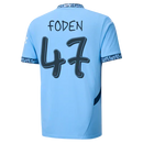 #47 Foden Manchester City Home Jersey 2024/2025