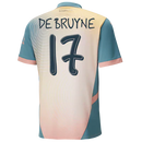 #17 De Bruyne Manchester City Fourth "Definitely City" Jersey 2024/2025