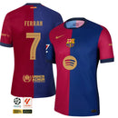 #7 FERRAN Camiseta Hombre Primera Equipación 24/25 FC Barcelona