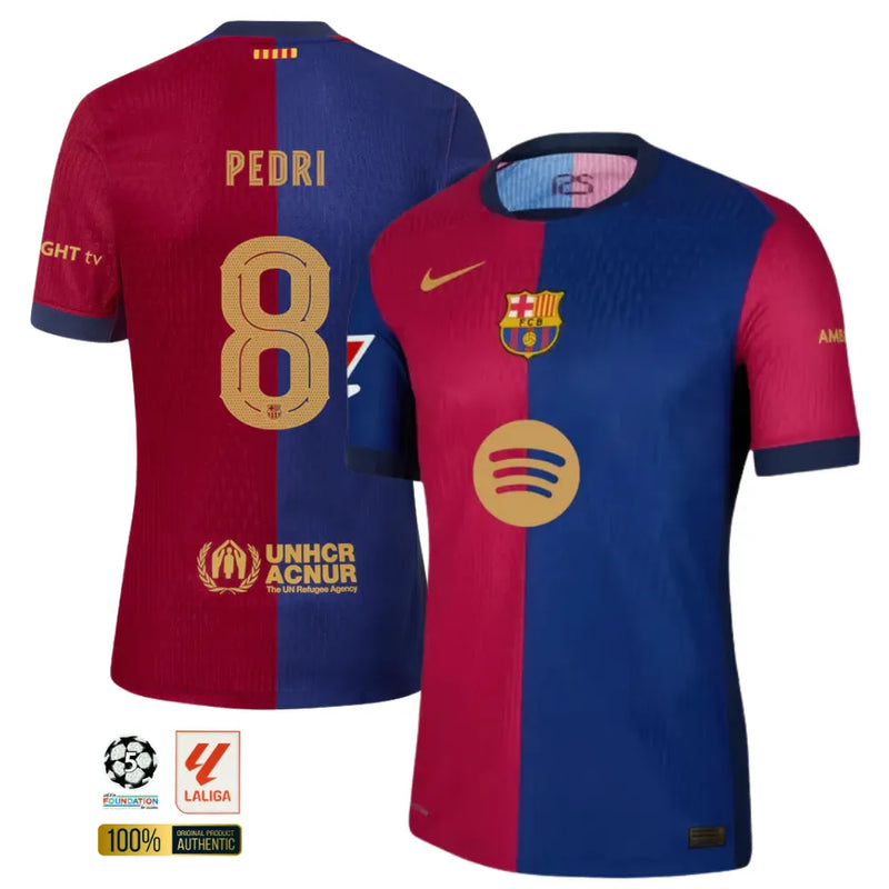 #8 PEDRI Camiseta Hombre Primera Equipación 24/25 FC Barcelona