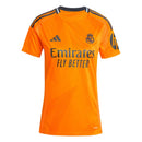 Camiseta Real Madrid Femenina Segunda Equipación Naranja