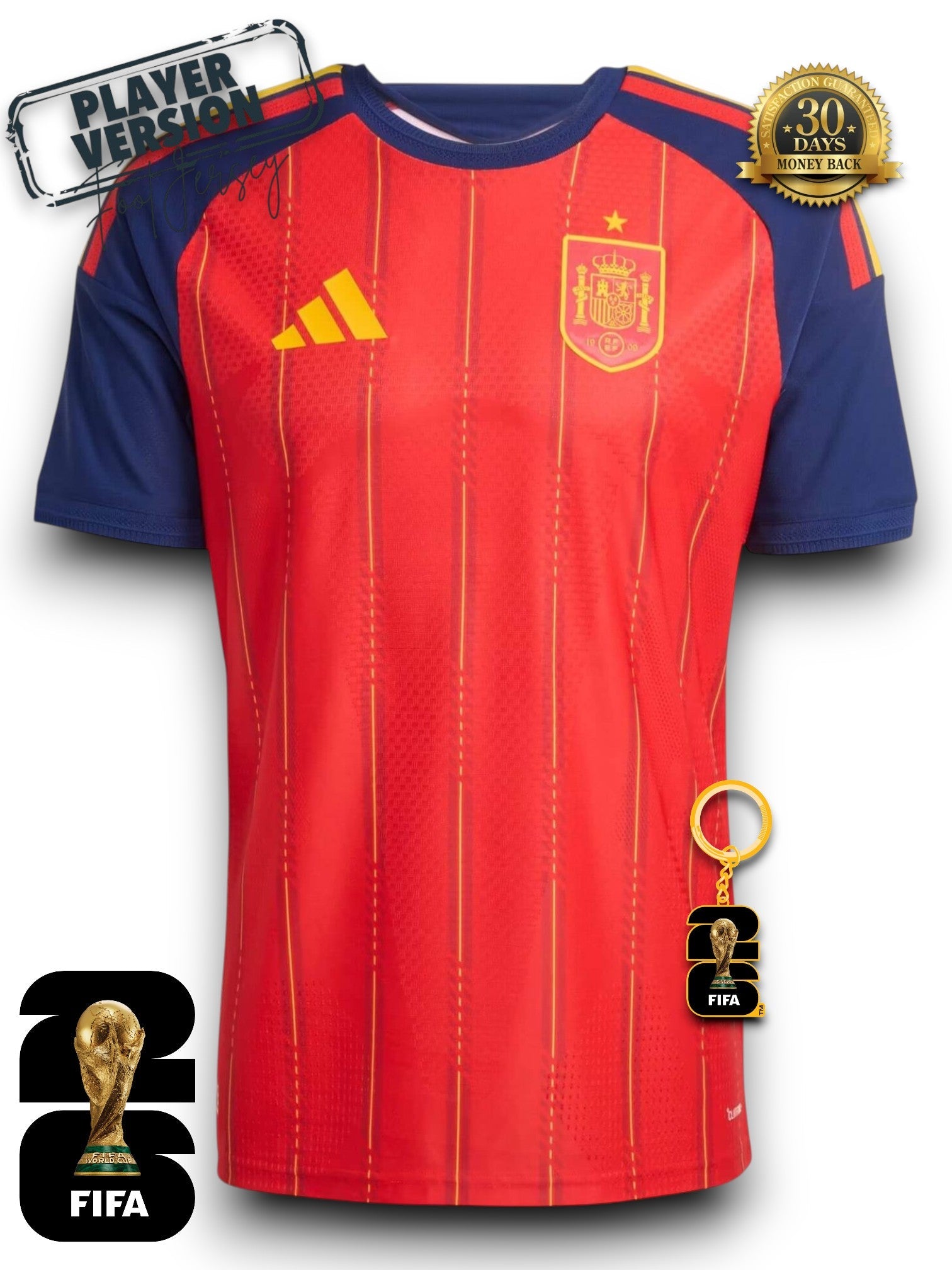 Spain World Cup 2026 Jersey - Player Version