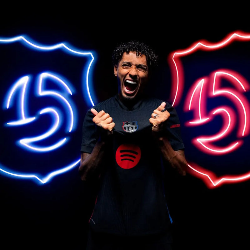 #10 ANSU FATI Camiseta Hombre Segunda Equipación 24/25 FC Barcelona