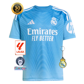 CAMISETA REAL MADRID PORTERO 25/26 HOMBRE - LANZAMIENTO