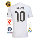 CAMISETA REAL MADRID #10 MBAPPÉ 25/26 HOMBRE - LANZAMIENTO