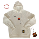 Sudadera blanca del Barcelona – Exclusivo en España