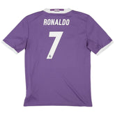 Camiseta Ronaldo #7 Real Madrid Retro Away 2016/17 + 5 REGALOS 🎁