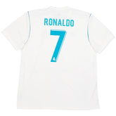 Camiseta Ronaldo #7 Real Madrid Retro Home 2017/18 + 5 REGALOS 🎁