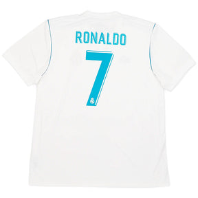 Camiseta Ronaldo #7 Real Madrid Retro Home 2017/18 + 5 REGALOS 🎁