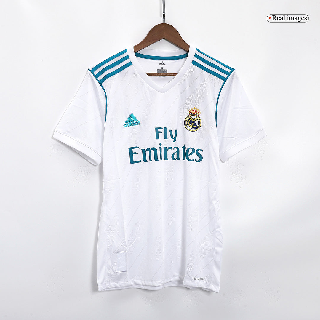 Camiseta Ronaldo #7 Real Madrid Retro Home 2017/18 + 5 REGALOS 🎁