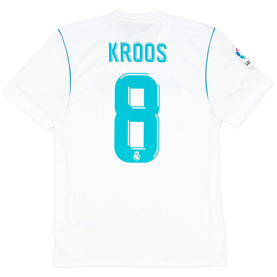 Camiseta KROOS #8 Real Madrid Retro Home 2017/18 + 5 REGALOS 🎁