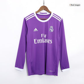 Camiseta Ronaldo #7 Retro Real Madrid Manga Larga 2016/17 + 🎁 5 Regalos