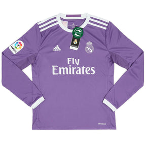 Camiseta Ronaldo #7 Retro Real Madrid Manga Larga 2016/17 + 🎁 5 Regalos