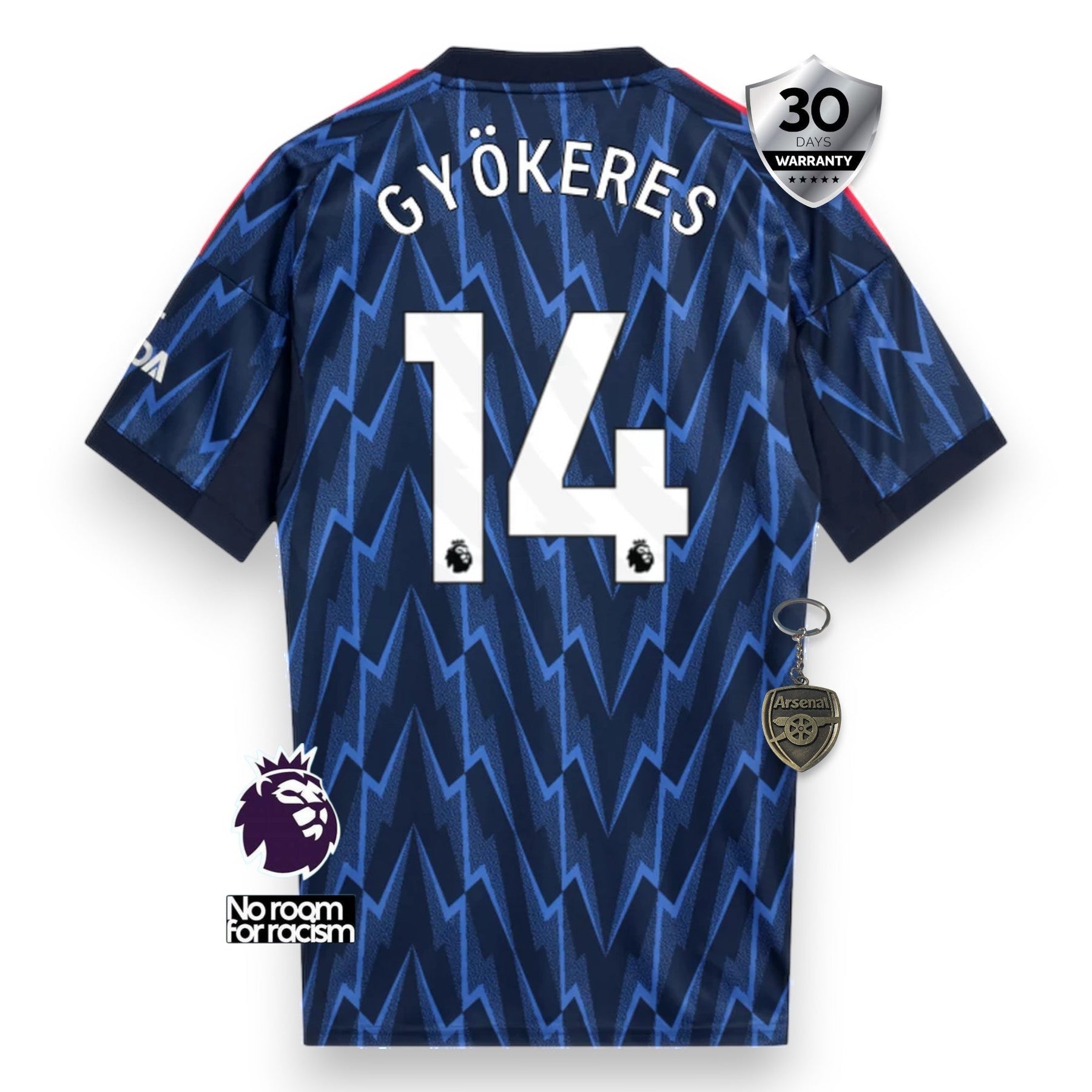 Arsenal Away Jersey 2025/26 - Gyökeres #14
