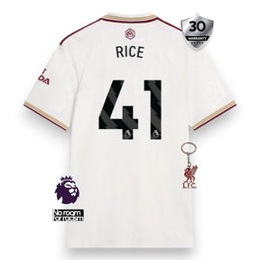 Arsenal Third Jersey 2025/26 - Rice #41