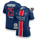 PSG 2025 European Champions 1 Star Jersey - Womens