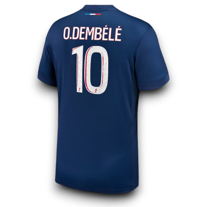Paris Saint Germain Home Jersey 2024/2025 #O.DEMBÉLÉ #10
