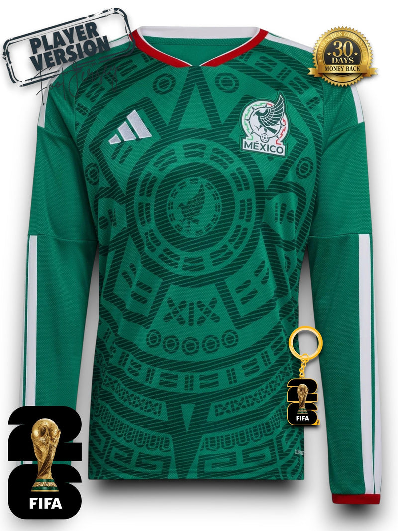 Mexico World Cup 2026 Jersey Player Version - Long Sleeve