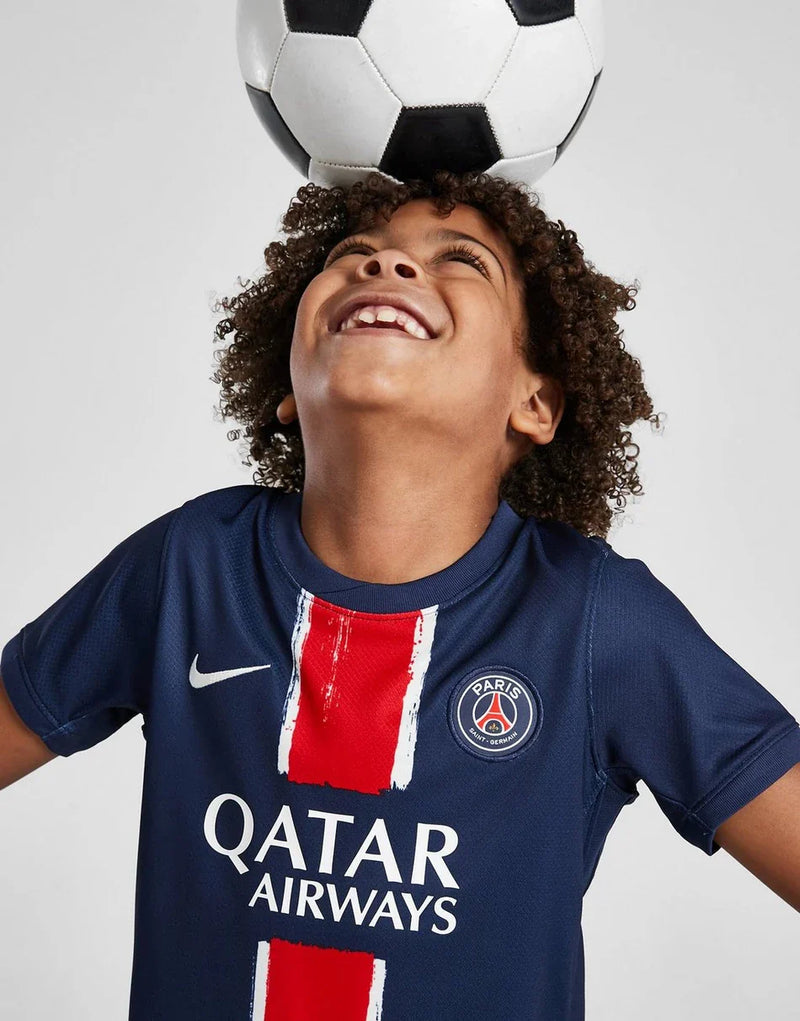 Kids PSG 2025 European Champions 1 Star Jersey