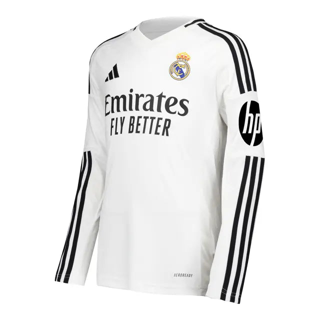 Camiseta Real Madrid Primera Equipación Blanca #16 ENDRICK 24/25 MANGA LARGA + 5 REGALOS 🎁