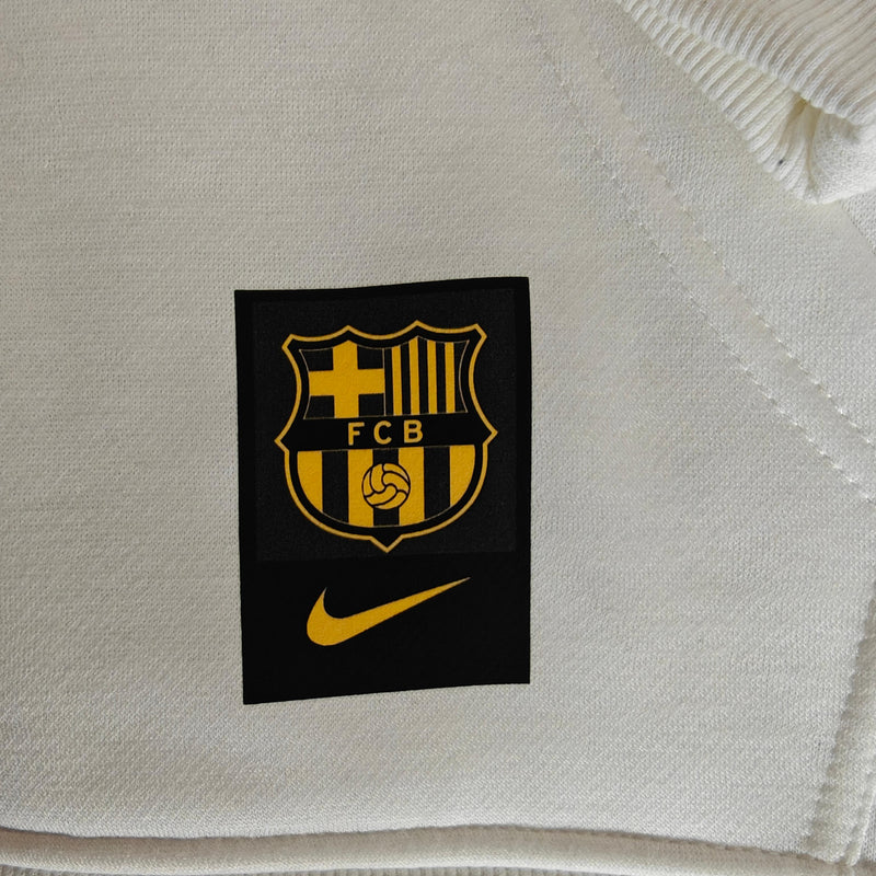 Sudadera blanca del Barcelona – Exclusivo en España