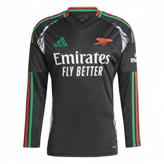Arsenal Player Away Jersey 2024/2025 Long Sleeve