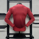 Manchester United Player Home Jersey 2024/2025 Long Sleeve