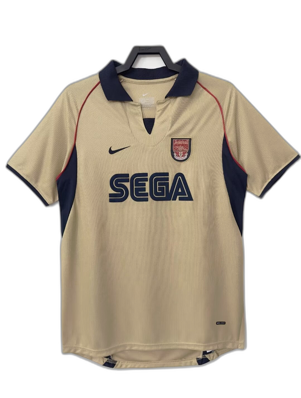 Camiseta Arsenal 01/02 II de Visitante - Versión Retro
