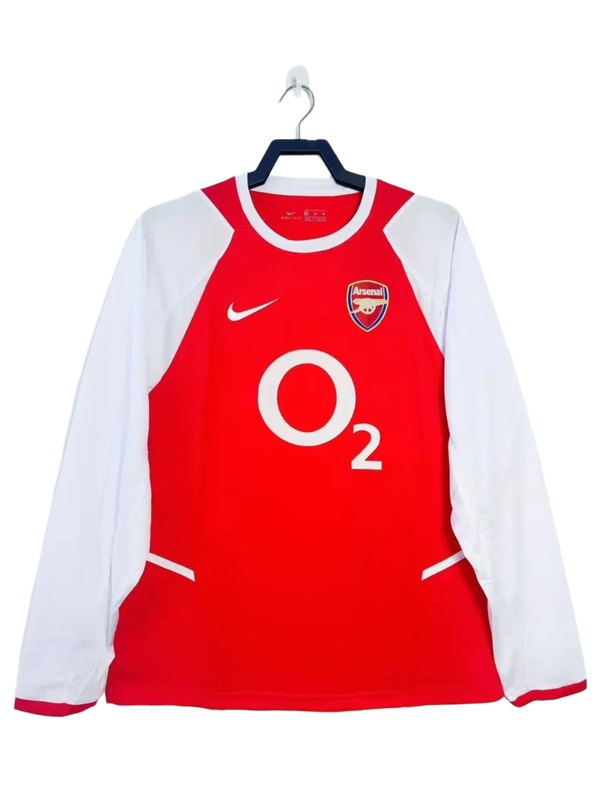 Camiseta Arsenal 02/03 I de Local - Versión Retro