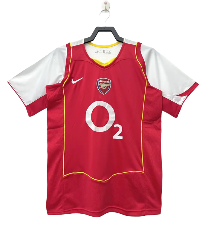 Camiseta Arsenal 04/05 I de Local - Versión Retro