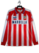 Atletico Madrid 94/95 I Home Jersey - Long Sleeve Retro Version