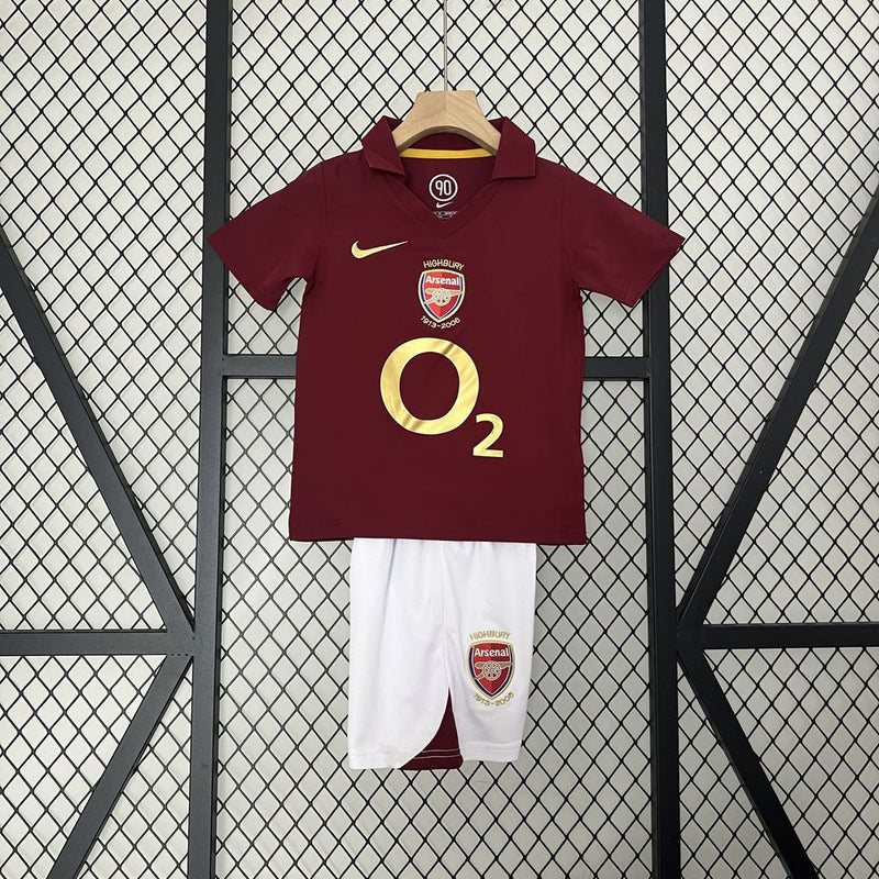 Kids Arsenal Kit 2005/06 - Retrﾃｴ