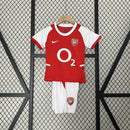 Kids Arsenal Kit 2002/04 - Retrﾃｴ