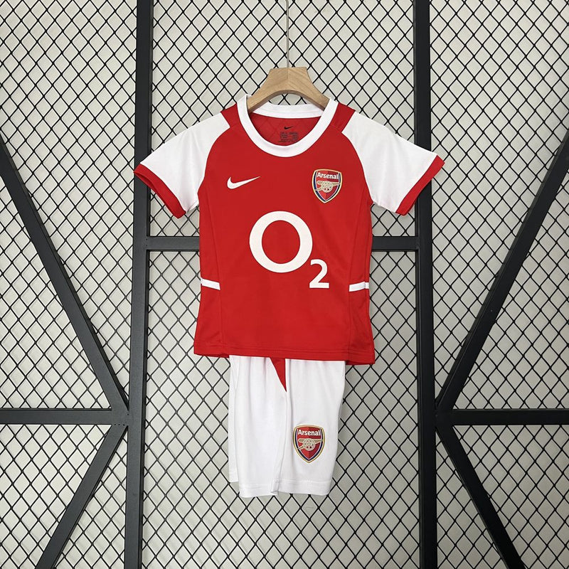 Kids Arsenal Kit 2002/04 - Retrﾃｴ