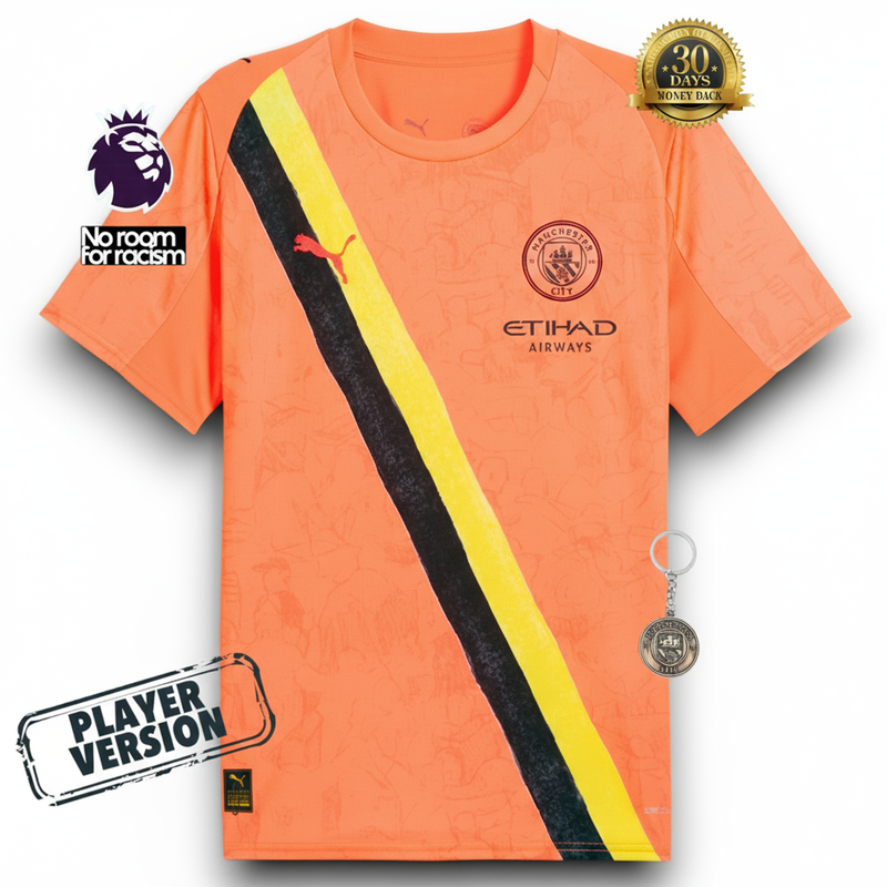 Manchester City Player Jersey Goalkeeper 2025/26