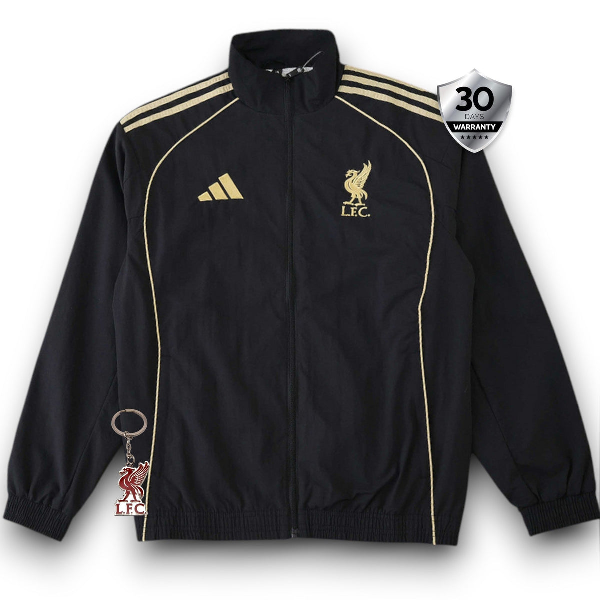 Liverpool Windbreaker Black 2025